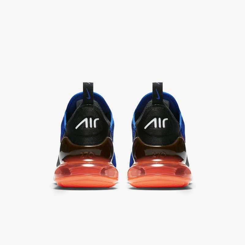 Kids' nike air max 270 racer blue/hyper clearance crimson/black